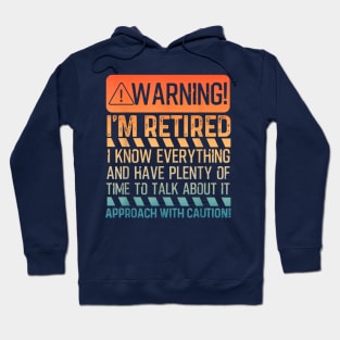 Retirement Design For Men Women Retiree Retired Retirement Hoodie